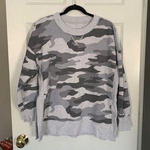 Aerie Camo Sweater
